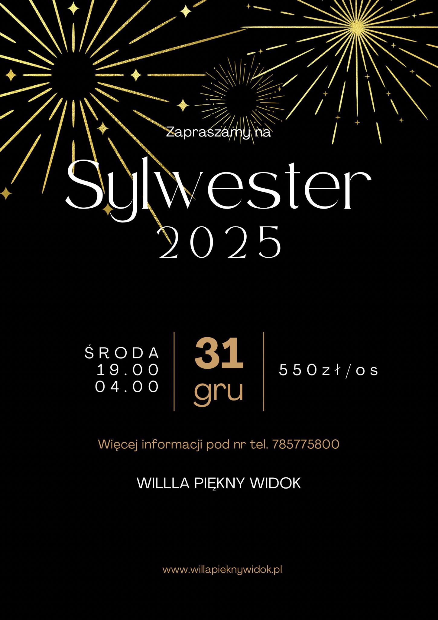 Oferta Sylwester 2025
